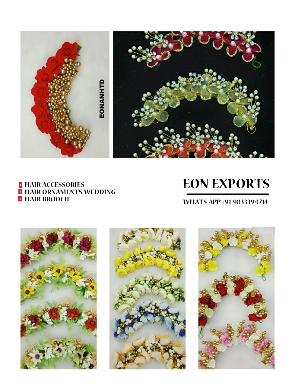 Hair Brooch Manufacturers, Suppliers, Dealers in Bangalore