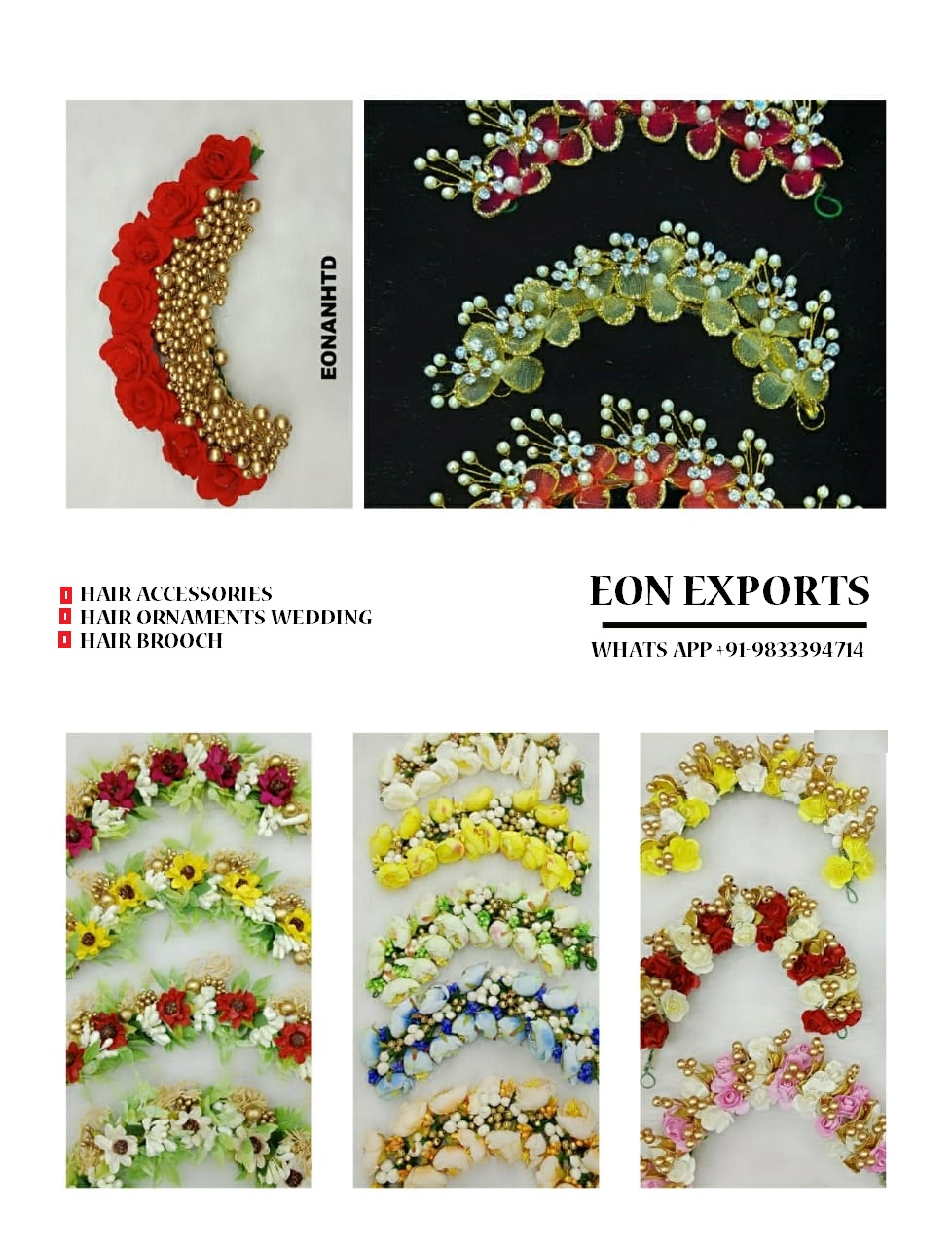 Hair Accessories - Manufacturers, Suppliers From Ahmedabad