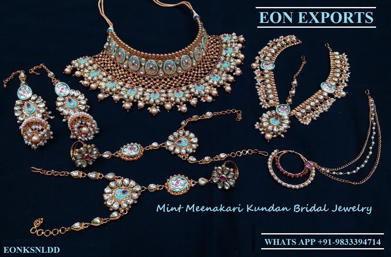 Pakistani Jewelry Revers AD Choker Set Jewellery set Khundan Necklace Earrings and Tikka Indian Jewelry Indian Bridal jewelry