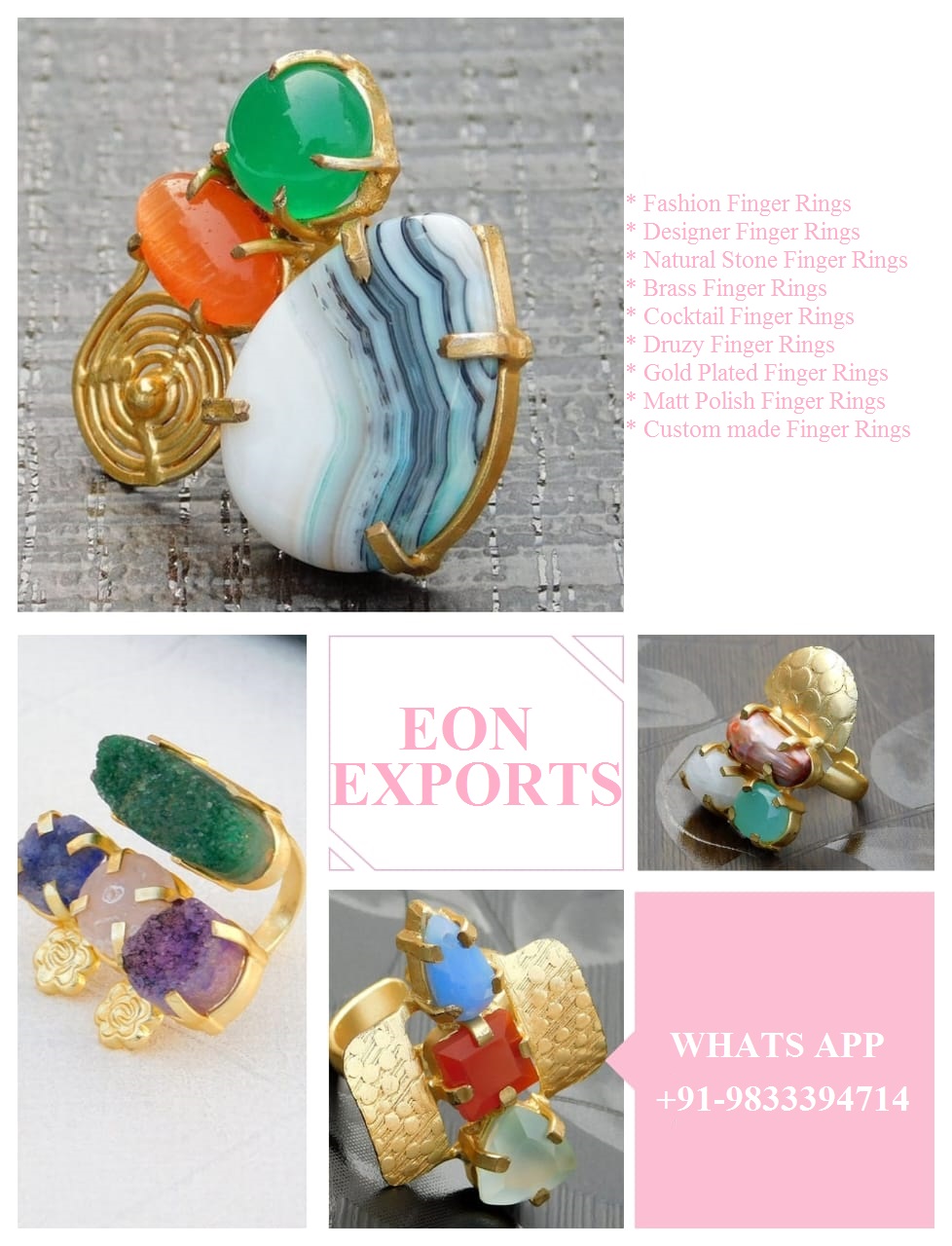 Fashion Finger Ring Manufacturers & Suppliers in India