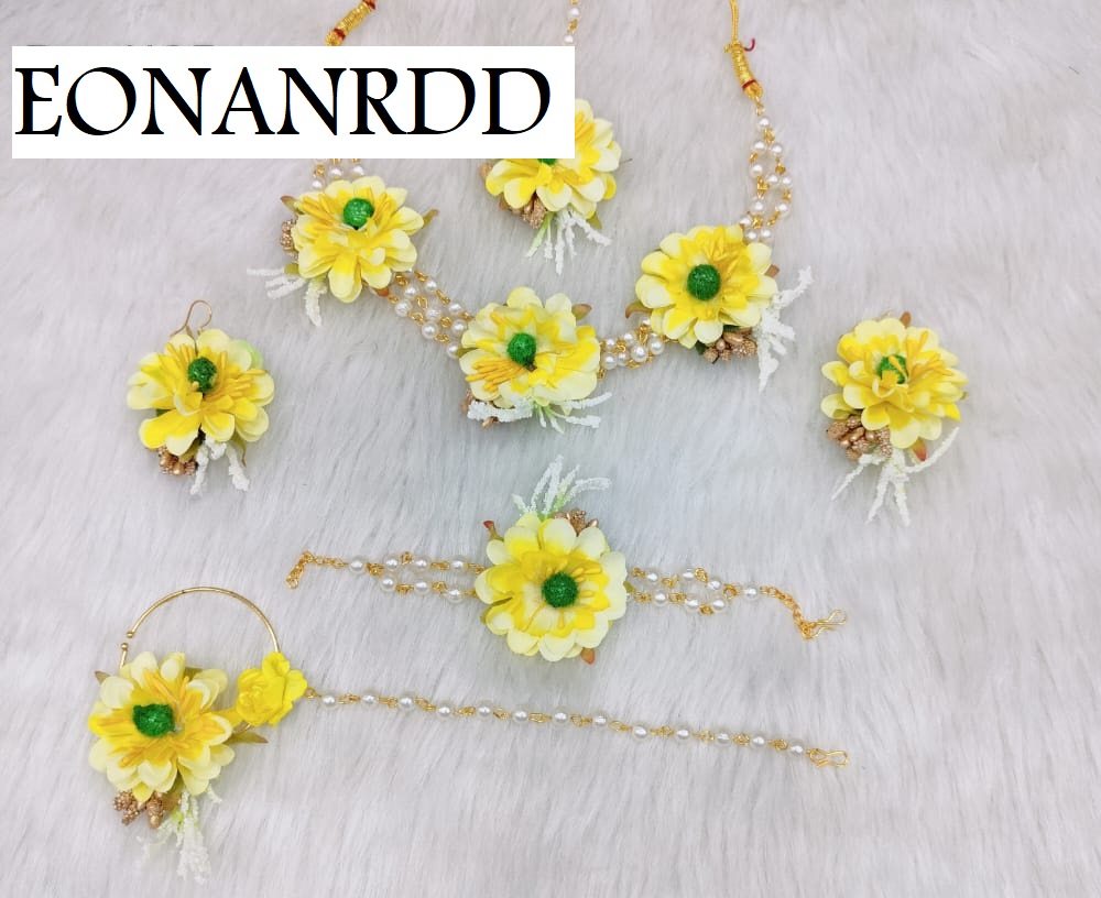 Artificial Flower Jewelry Set Manufacturers, Suppliers India