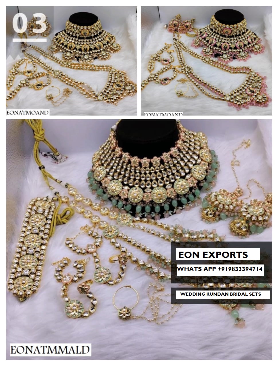 Bridal Jewellery Set Mumbai Eon Exports India