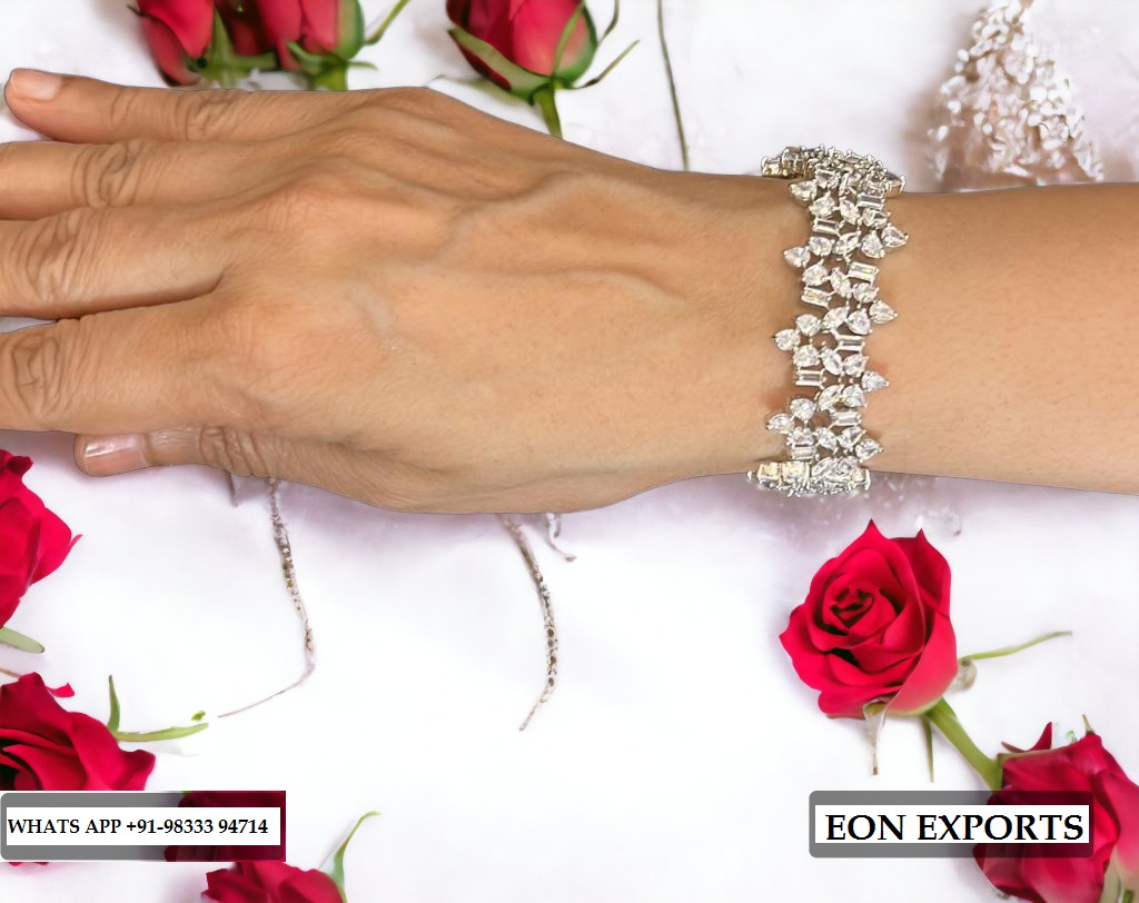 Alluring American Diamond Bracelet – Auraa Trends-chantamquoc.vn