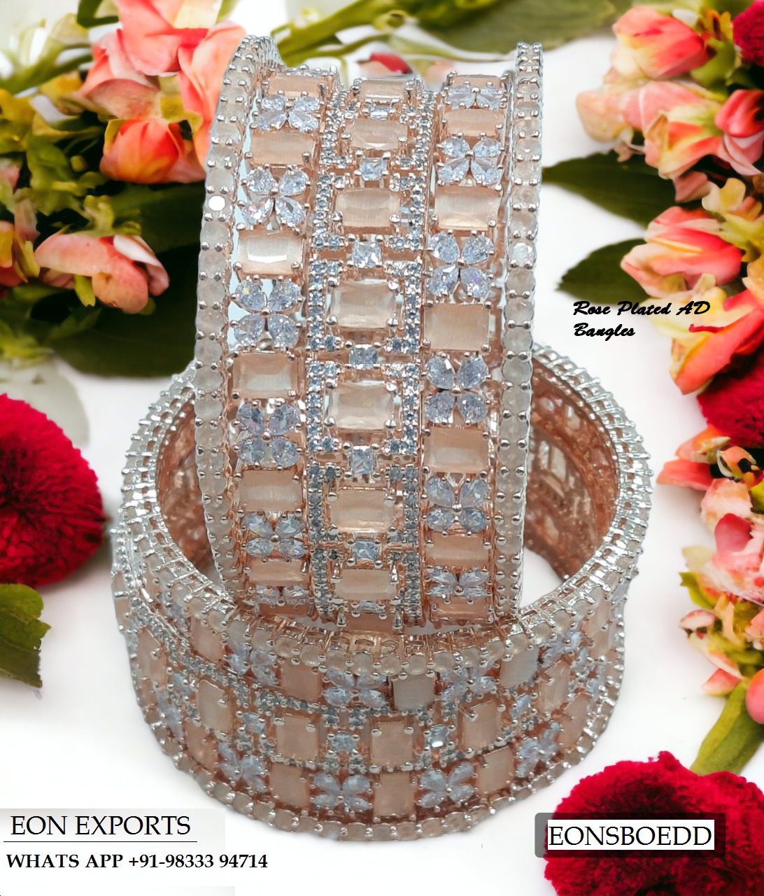 American Diamond Bangles Manufacturers Surat