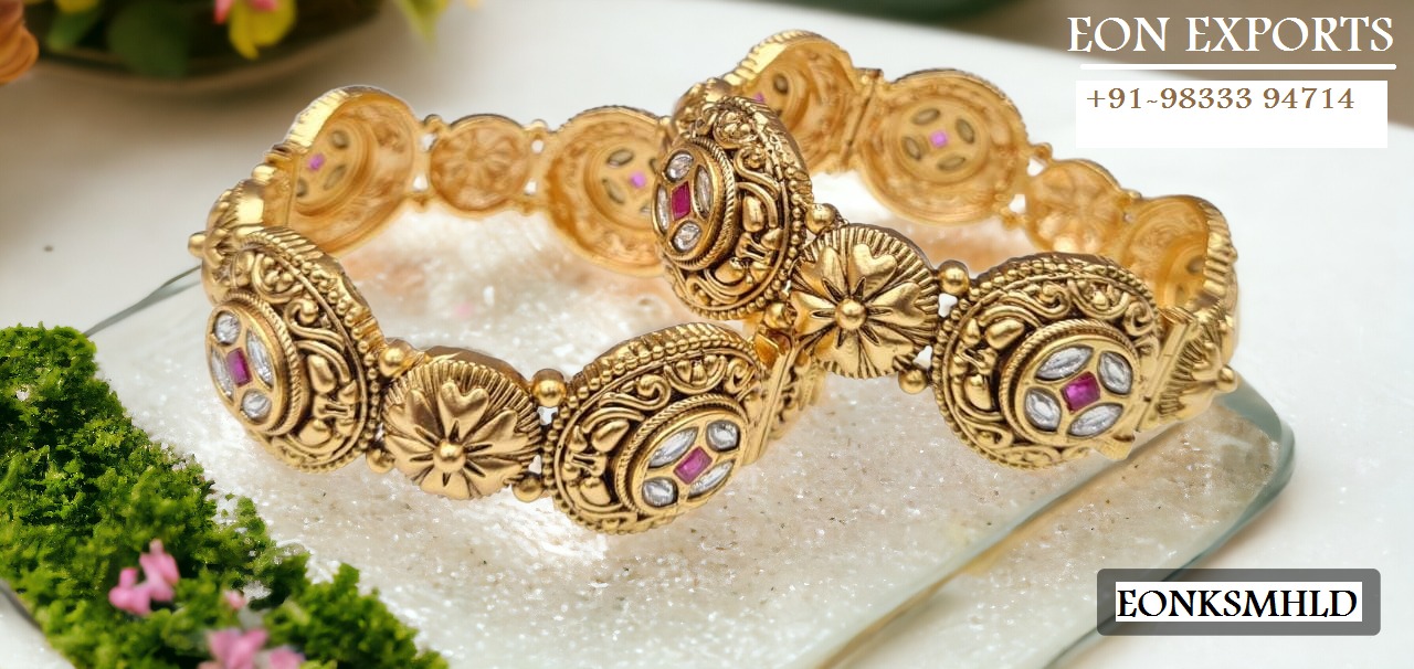 Top Antique Gold Bangle Manufacturers in Mumbai