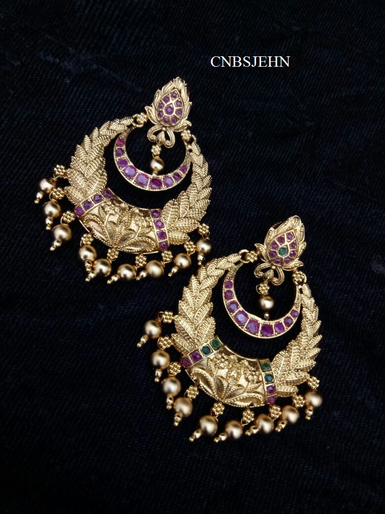 ETHNIC ANTIQUE CHANDBALI