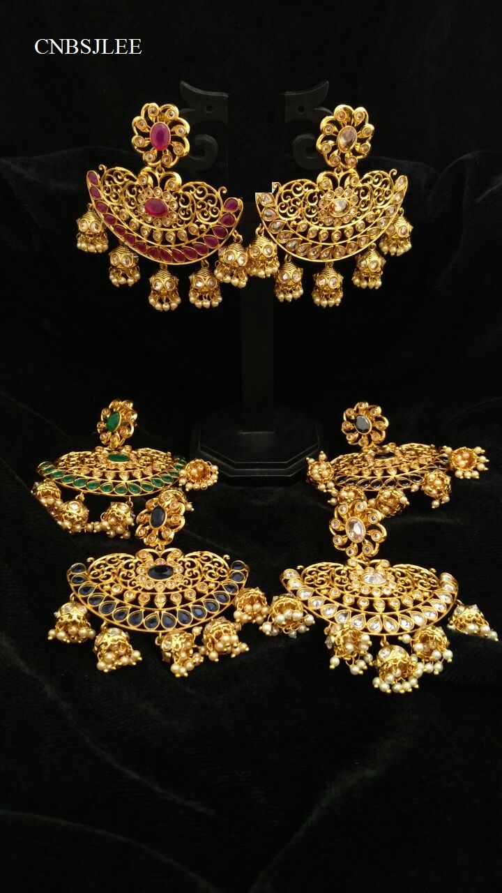 Antique Ethnic Earrings Manufacturers & Suppliers in India