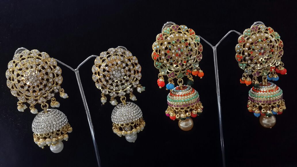 PARTYWEAR JADAU JHUMKAS
