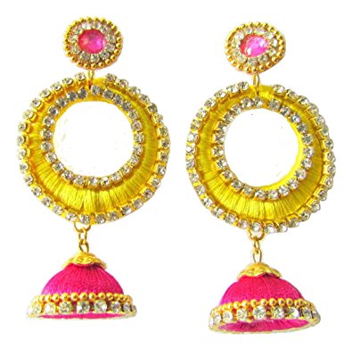 BRIDAL THREAD JHUMKAS