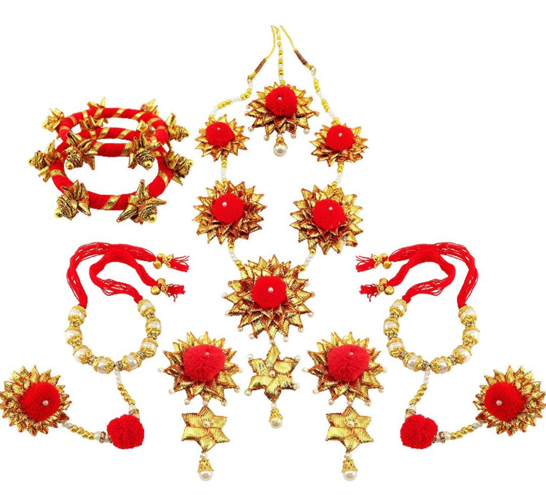 GOTA PATTI BRIDAL SET