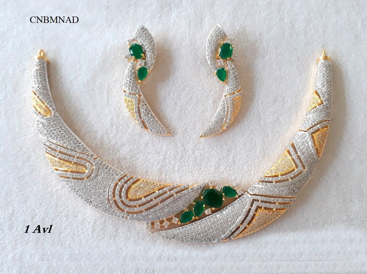 WESTERN CZ NECKLACE SET