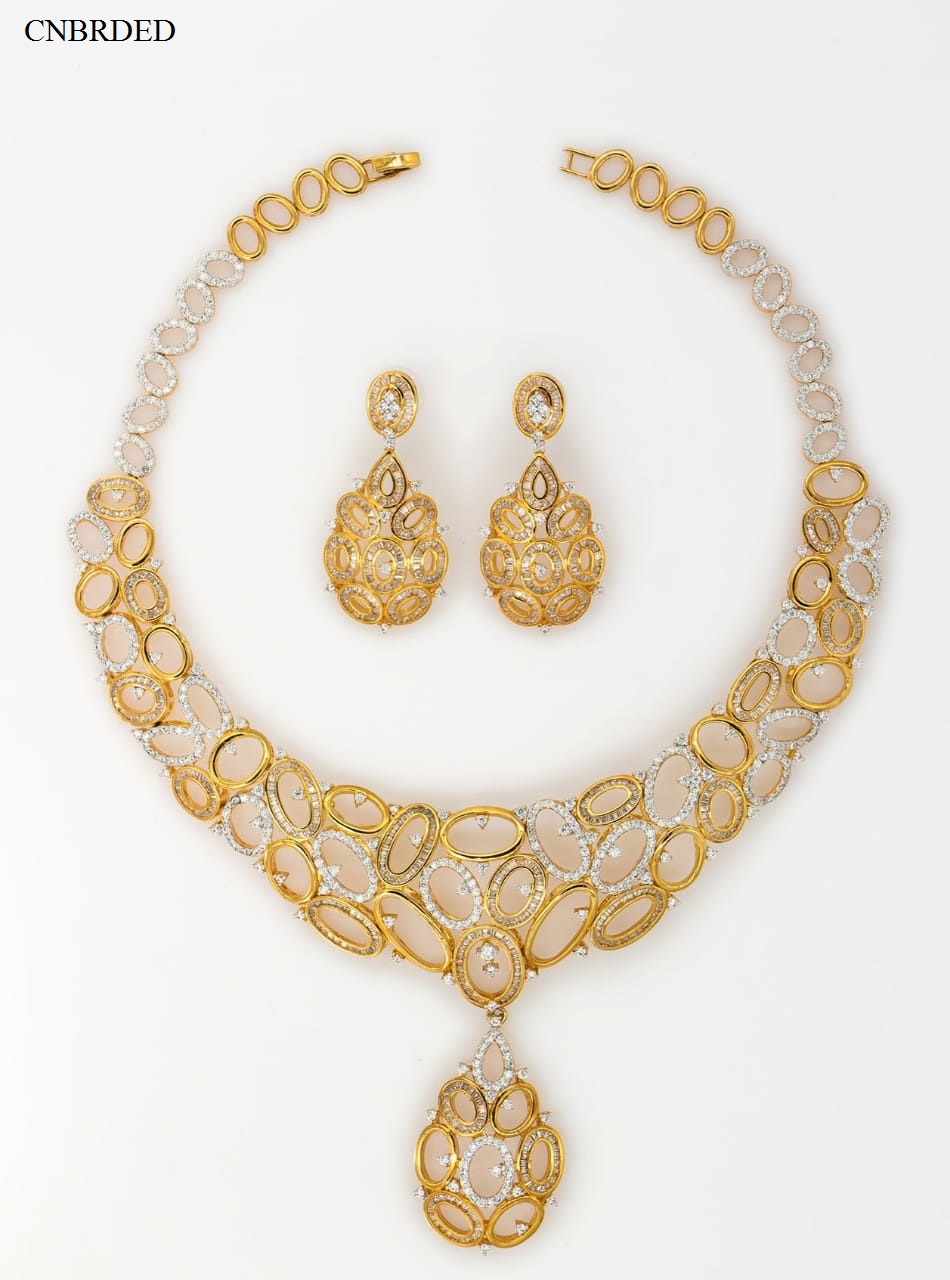 COCKTAIL AD NECKLACE SET