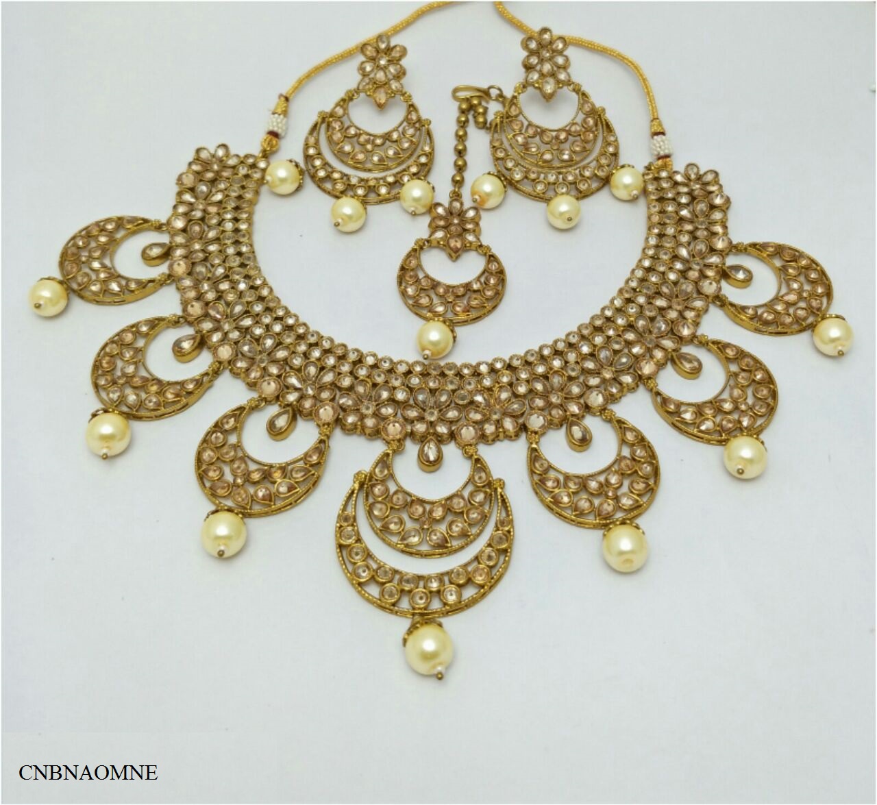 ETHNIC POLKI NECKLACE SET