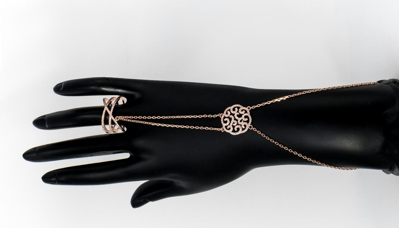 ROSE GOLD HAND CHAIN