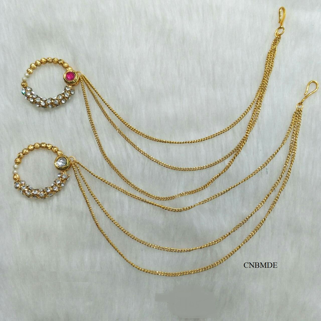 GOLD PLATED NOSE RING