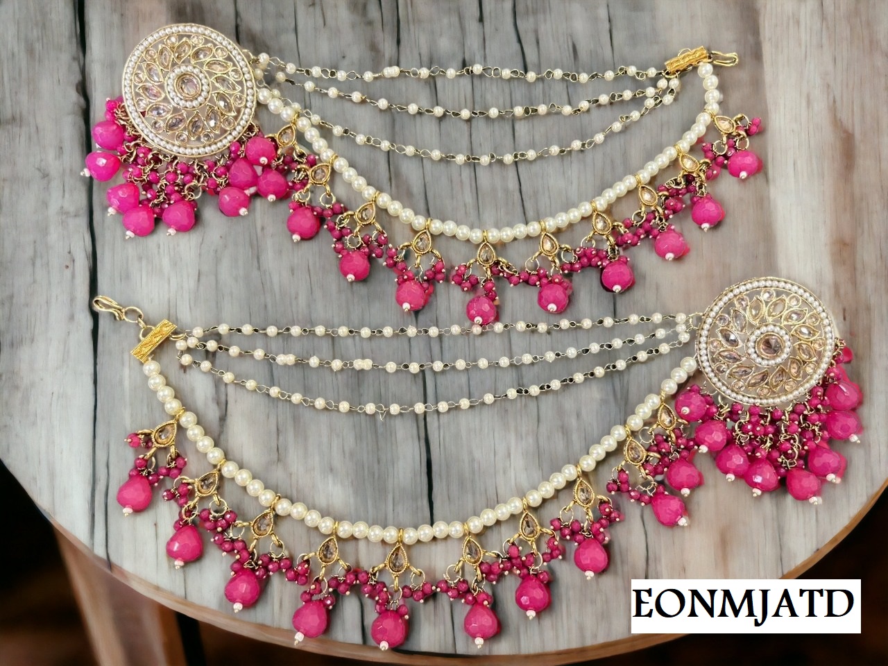 Polki Studs Kaan Chain